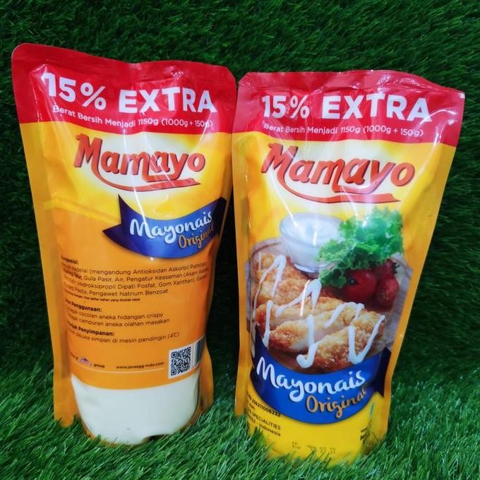 

Tersedia Mamayo Mayonais Original 1kg - Saus Mayo Salad Sandwich