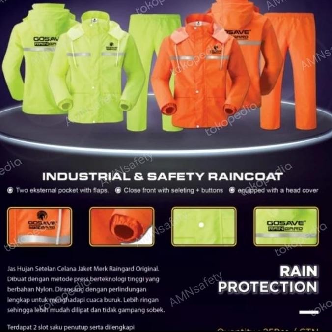 Jas Hujan Safety Raingard Gosave