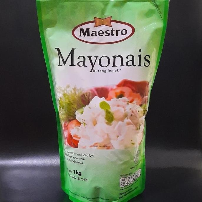 

Tersedia Mayonais Maestro 1Kg