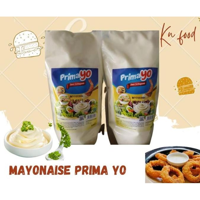 

Tersedia MAYONAISE PRIMA YO 1 KG