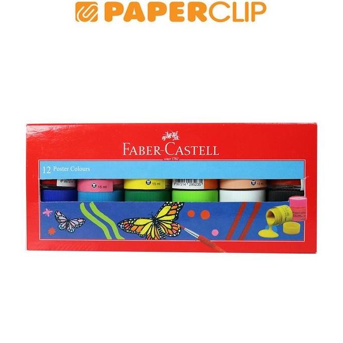 

TERBARU - POSTER COLOR FABER CASTELL 121003N 12C