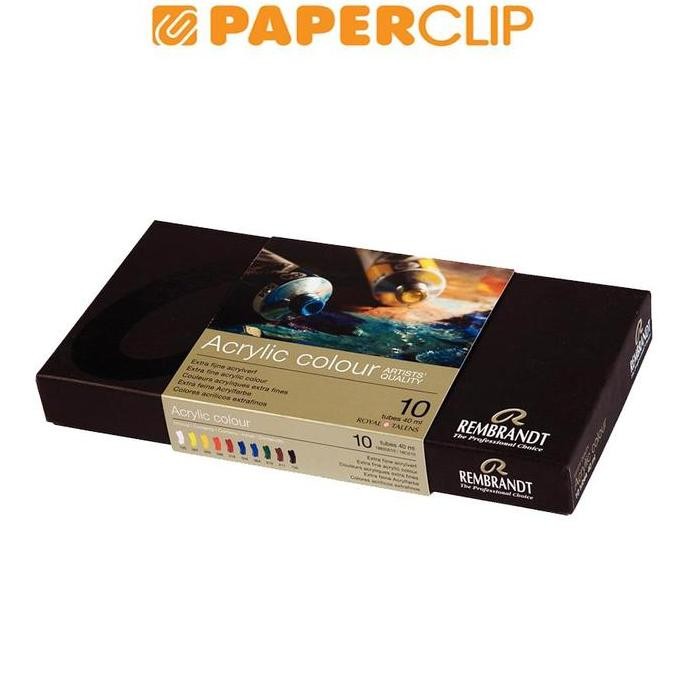 

BEBAS ONGKIR - ACRYLIC COLOR REMBRANDT 18820510 SET CARDBOARD 10X40ML