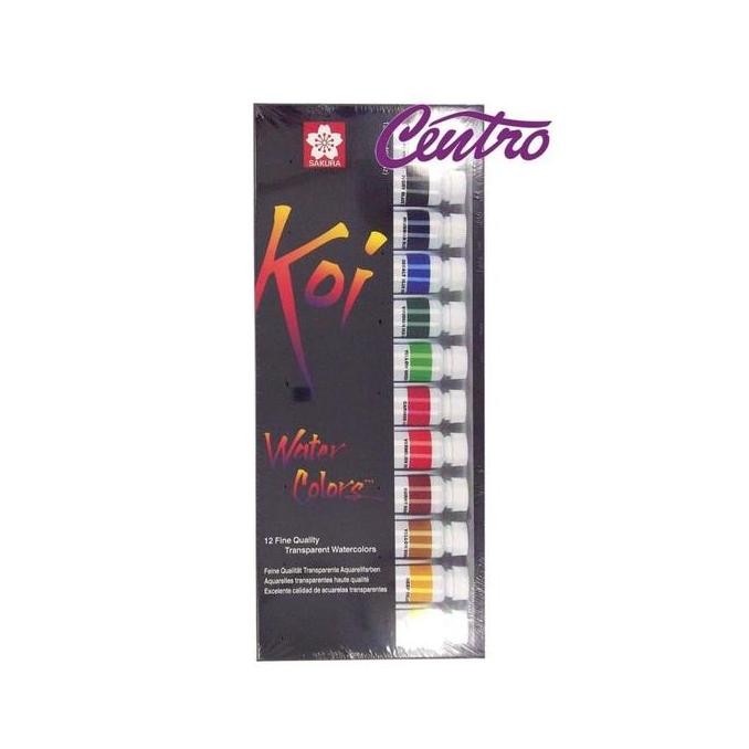 

NEW SAKURA KOI WATER COLORS 12 TUBES
