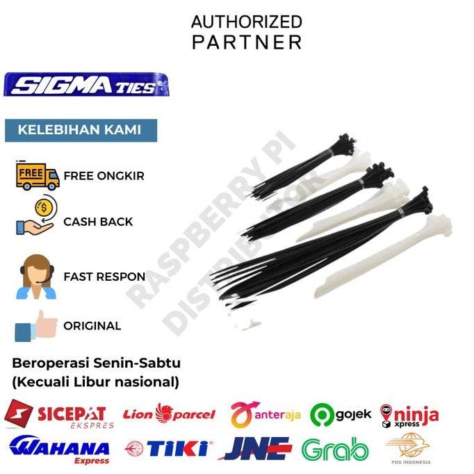 

Diskon! Kabel Ties Sigma CS-390L 39cm x 4.6mm Nylon Pengikat Kabel