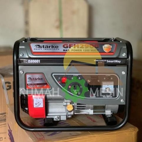 GENSET STARKE GFH 2900 E GENSET BENSIN GENSET 1000 WATT ORIGINAL DAN TERPERCAYA