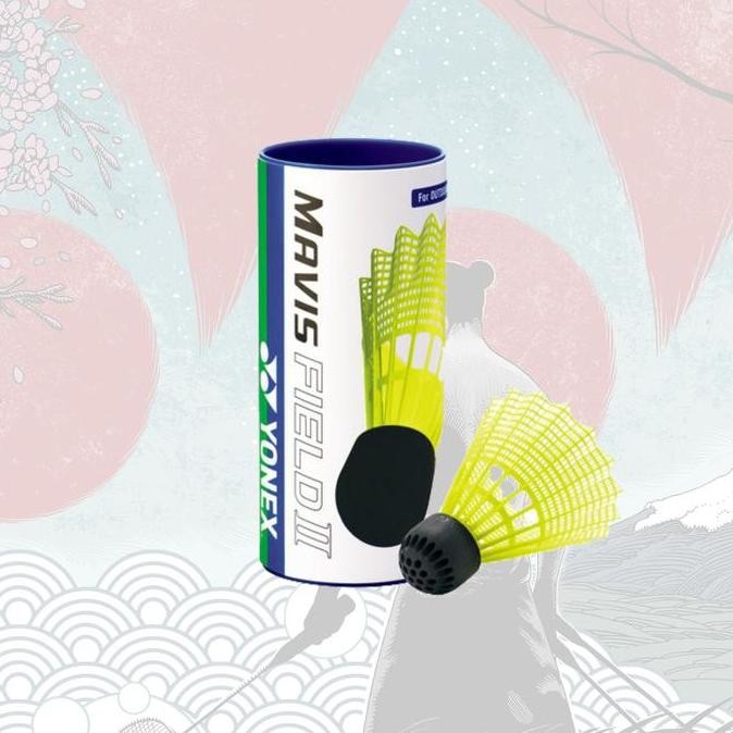 Shuttlecock Plastik / Nylon Yonex Mavis Field II Outdoor