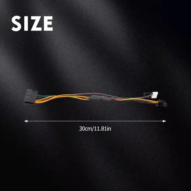 Kabel Adaptor Daya Atx 24 Pin Ke 6 Pin Untuk Hp Z220 Z230 Prodesk Motherboard 600G1 800G1 Cable Conv