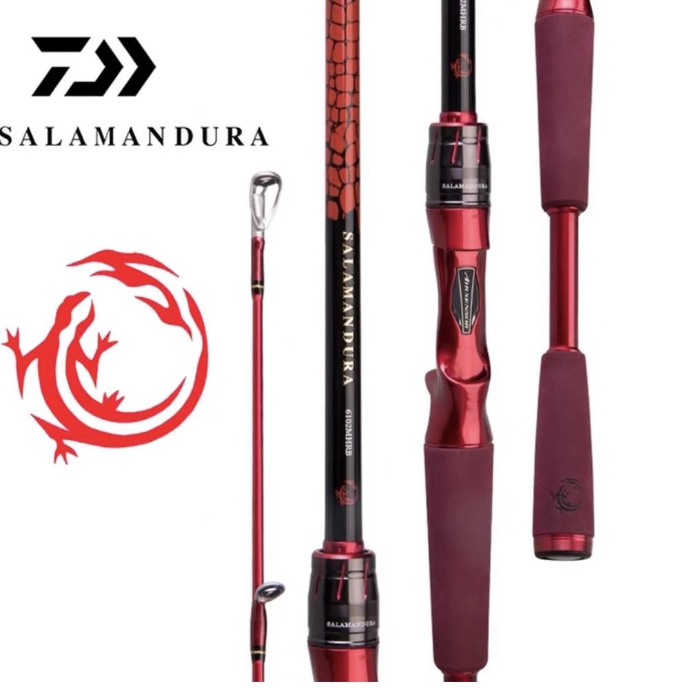 Terlaris Joran Daiwa Salamandura Original  Rod Spinning Dan Bc L 2 Section  Technology Hvf