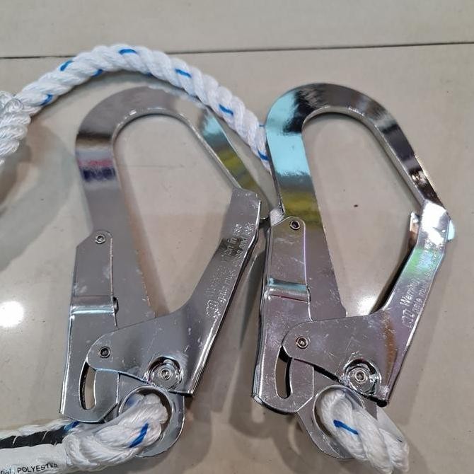 

Double Lanyard Absorber Hook Besar New Stok