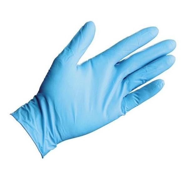 Sarung Tangan Nitrile Kleenguard G10 Blue Nitrile Gloves New Stok