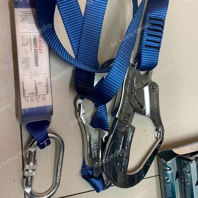 

Lanyard Haidar Energy Absorber/Lanyard Double Big Hook/Lanyard Webbing New Stok