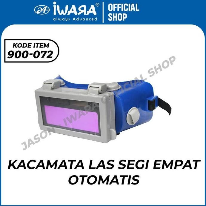 Kacamata Las Segi Empat Otomatis Iwara 900-072 New Stok