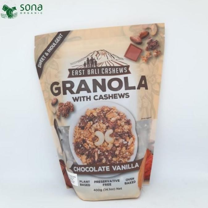 

(Allthebest) East Bali Cashew-Granola with Cashew Chocolate Vanila 400 gr