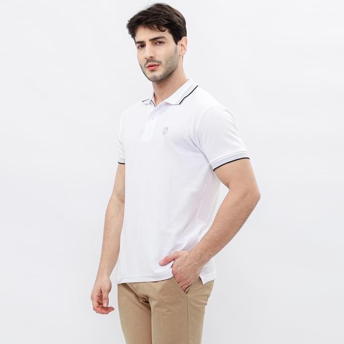 Smith Berlin Pierre Polo Slim Fit Katun Pria - Kaos Polo Kerah Lengan Pendek Casual LS