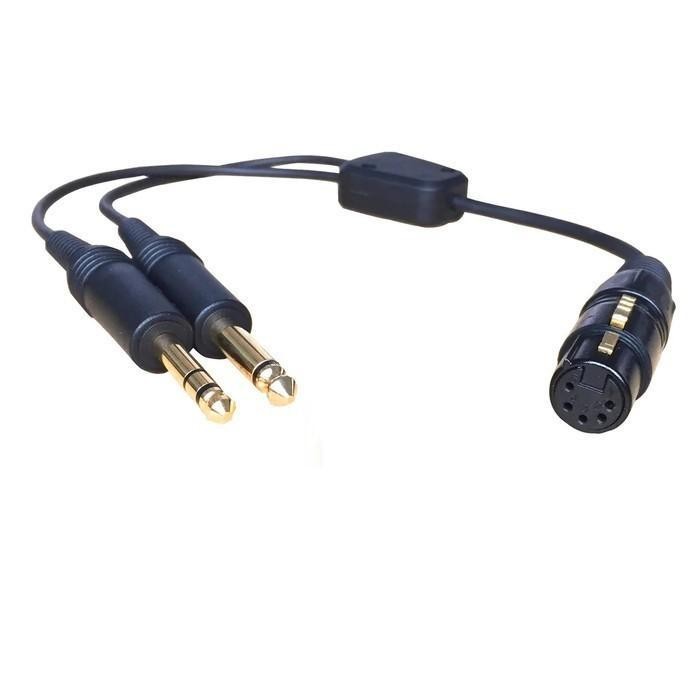 Adapter headset Airbus XLR to Dual GA Boeing Plug UFQ