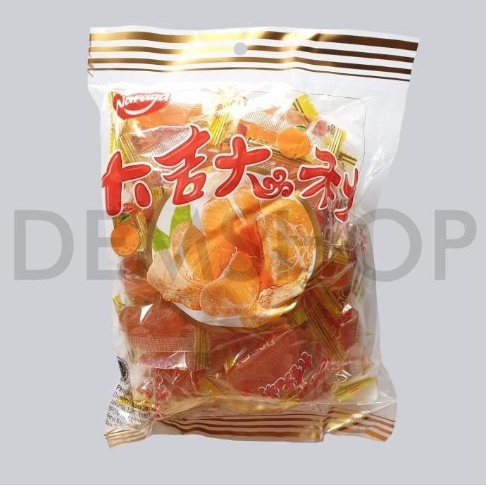 

(Allthebest) Jelly Jeruk Naraya / Permen Manisan Mandarin Orange Jeli Netto - 500 G