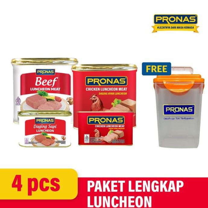 

PRONAS Paket Lengkap Luncheon Free Canister