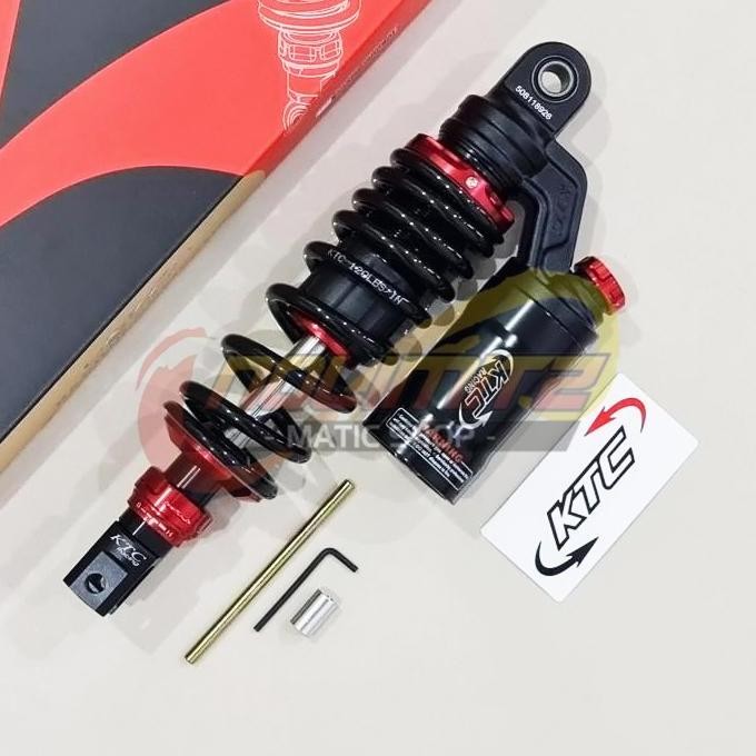 Shock KTC Extreme Black Red 300mm Shockbreaker Mio Fazzio Fino Lexi