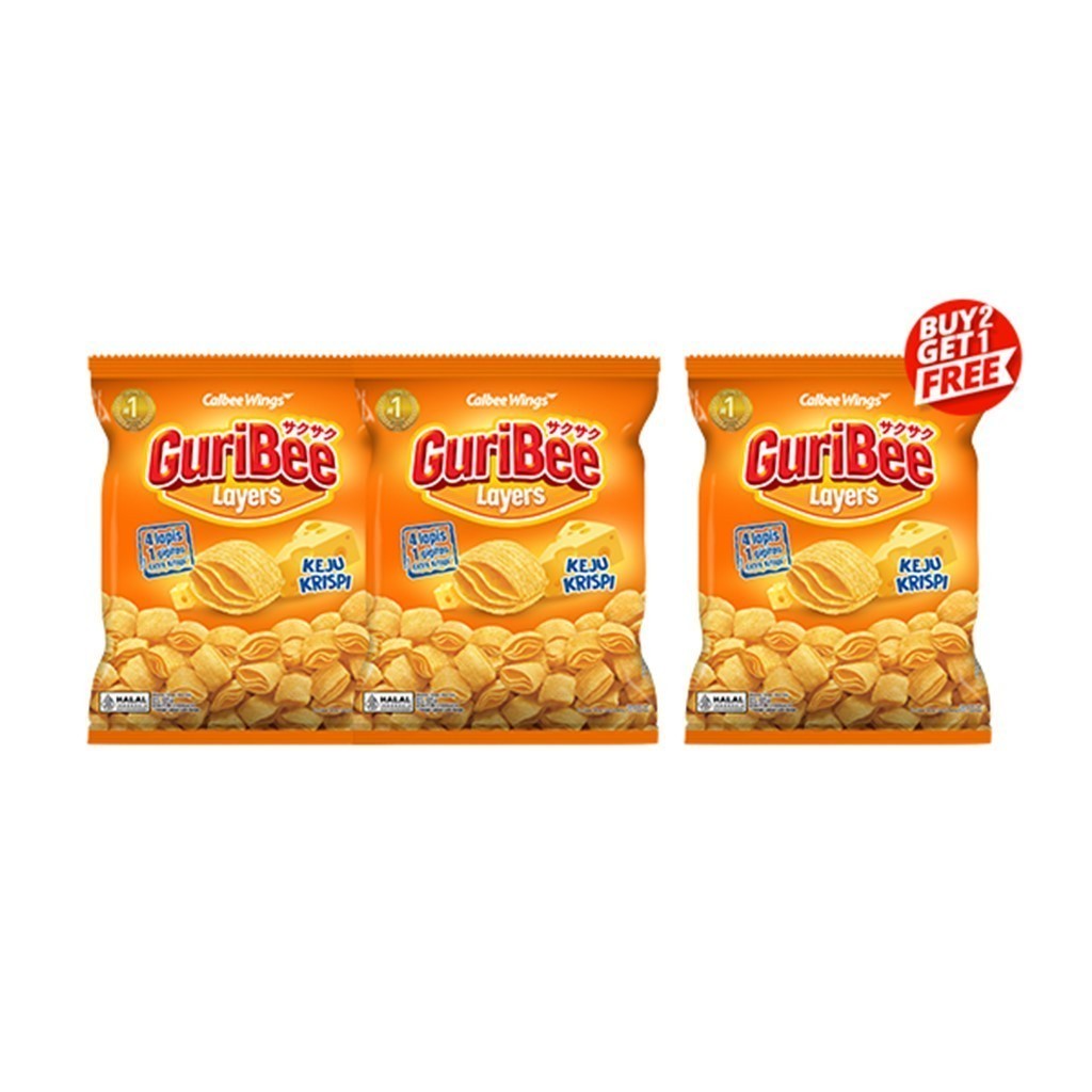 Guribee Keju 65 gr x3 - Gambar 3