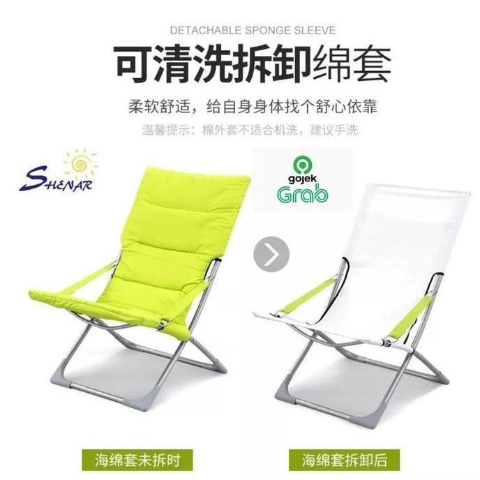 Shenar Morris Chair Kursi Lipat Santai Dewasa / Kursi Malas