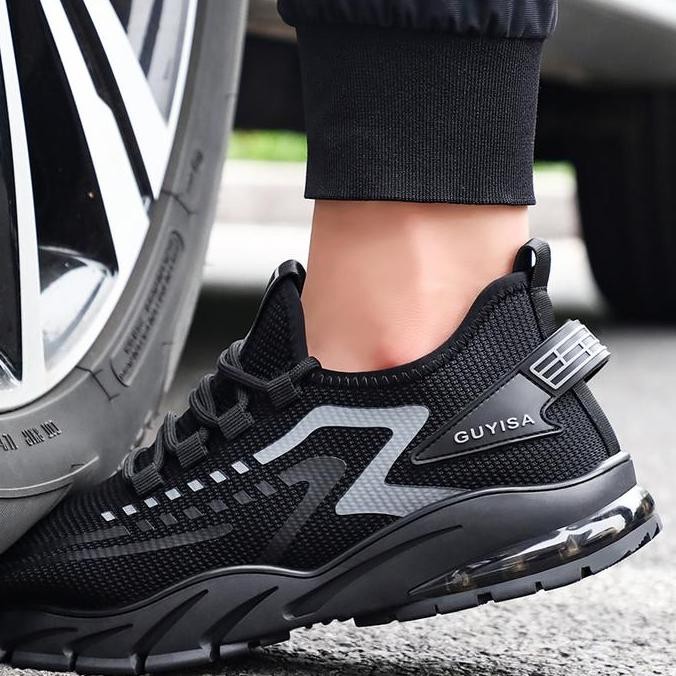 Sepatu Safety Safety By Guyisa Blade Grey New Stok