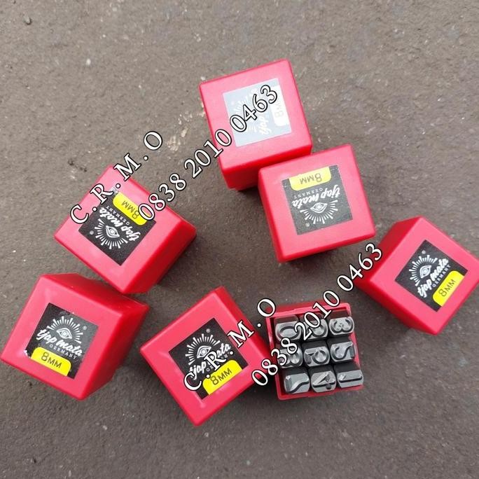 

Tjap Mata Alat Ketok Angka 2 3 4 5 6 8 10 12 Mm Letter Stamp Punch Co