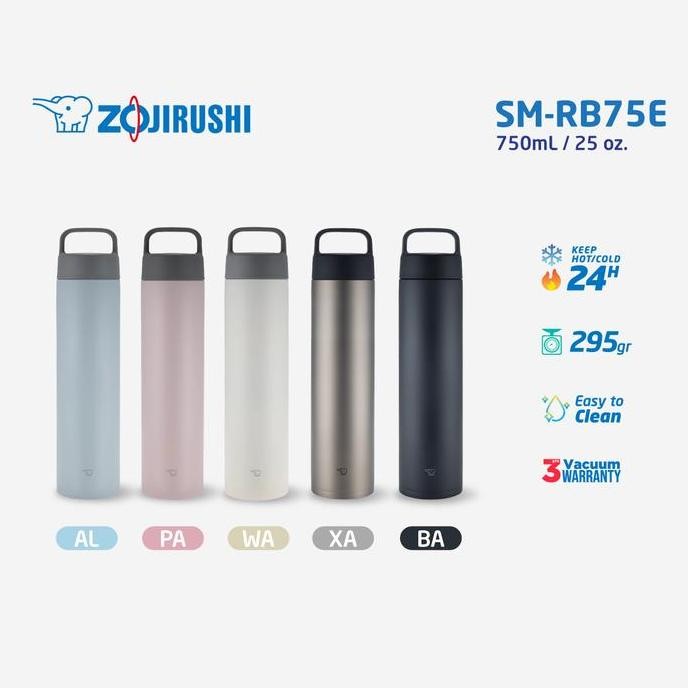 Siap Kirim ZOJIRUSHI SM-RB75E 750ml - Tumbler Termos Premium Original Anti Bocor