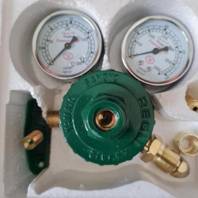 BEBAS ONGKIR - Regulator Gas Oxigen Las Oksigen Yamato