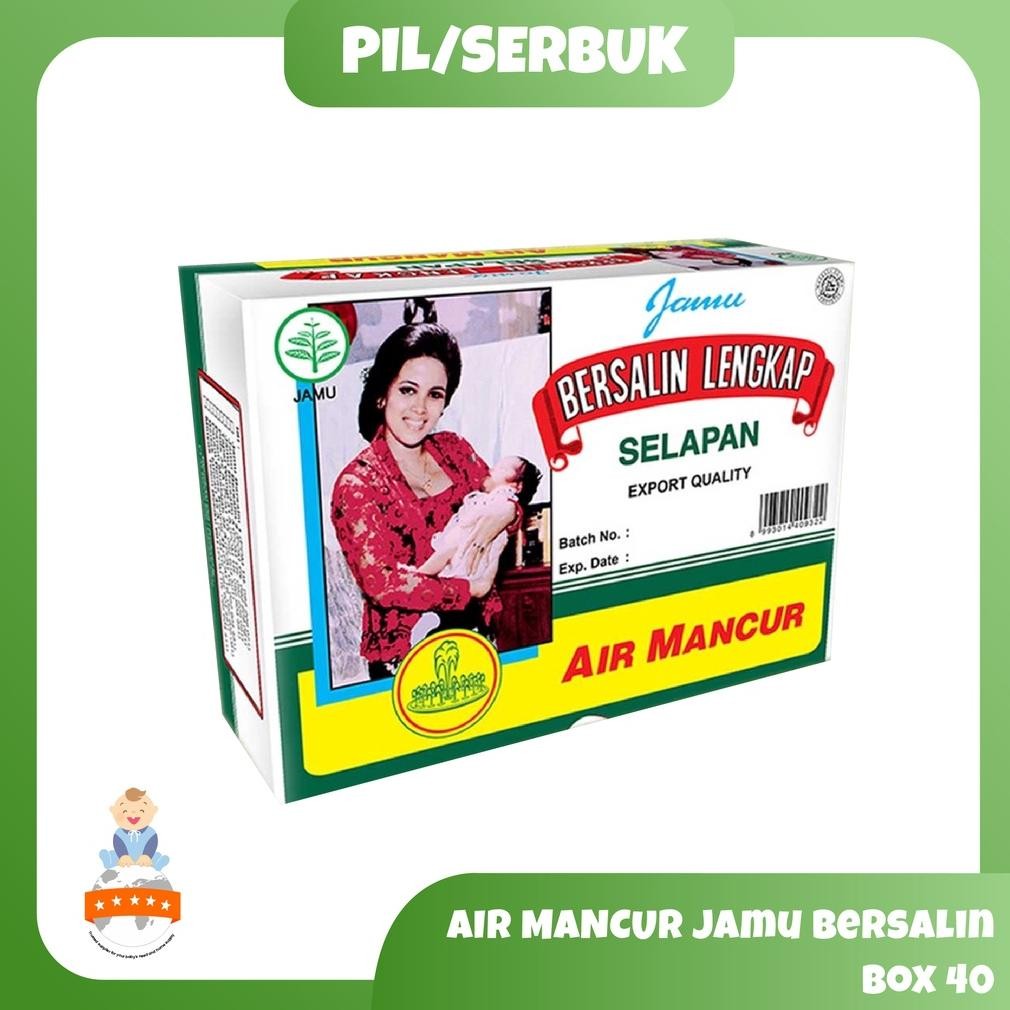 

Terlaris Air Mancur Jamu Bersalin Box 40