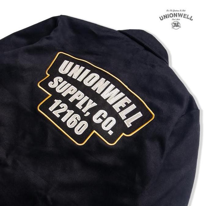 Promo Unionwell Work Jacket Zip Code Black