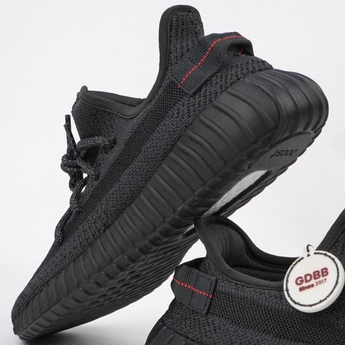Grosir Yeezy Boost 350 V2 Black Static Full Reflective