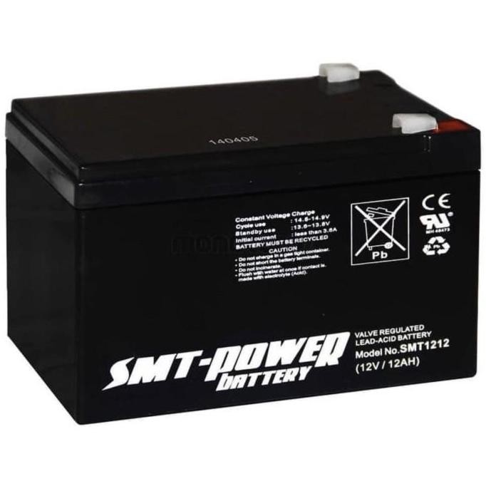 Baterai Kompatibel UPS APC 12 Volt 12 Amper. Battery SMT1212 12V 12Ah 20Hr. Aki / Batre Kering 12Vol