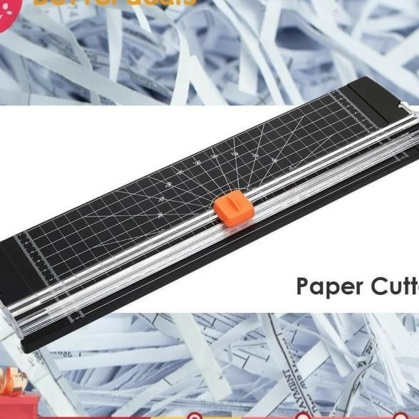 

Alat Pemotong Kertas Portable R Cutter Trim Trimmer Silet A3 F4 A4 A5 Peralatan On