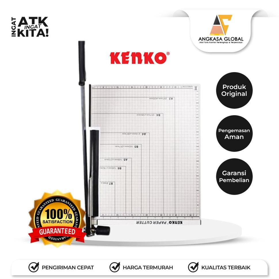 

Kenko Pemotong Kertas R Trimmer A3 Metal 1Pc