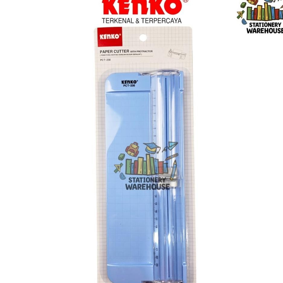 

Pemotong Kertas R Cutter With Protractor Pct230 Kenko