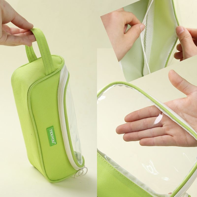 

Kotak Pensil dengan Desain Jendela Kotak Alat Tulis Tas Pensil Baru Tas Penyimpanan