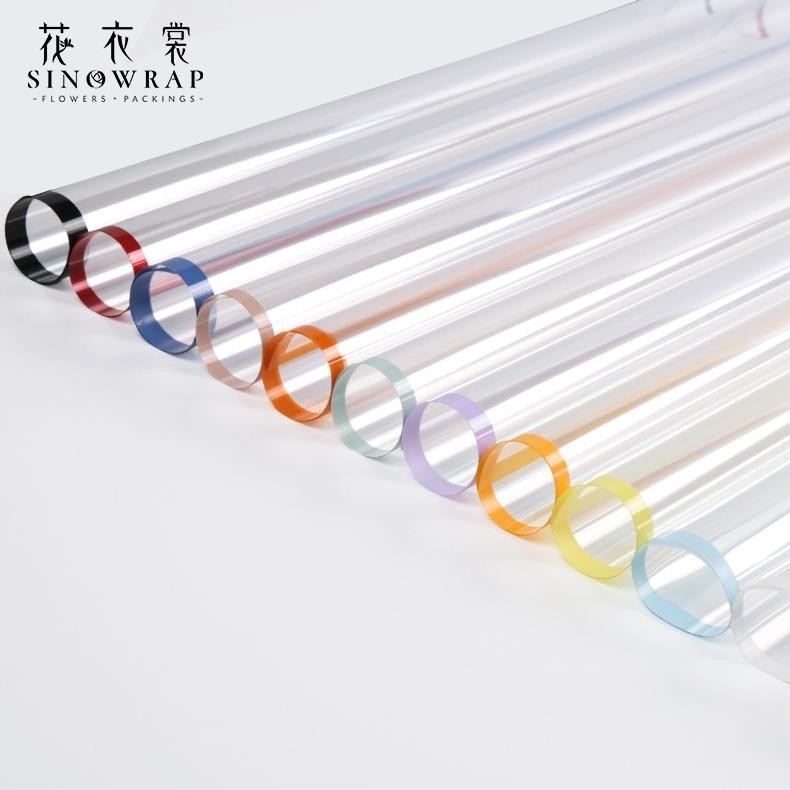 

[20 Lembar] Flower Wrapping Varian List Bening Paper Florist Kertas Buket Bunga Cellophane Premium Quality Merek Sinowrap [GRADE A] aSt