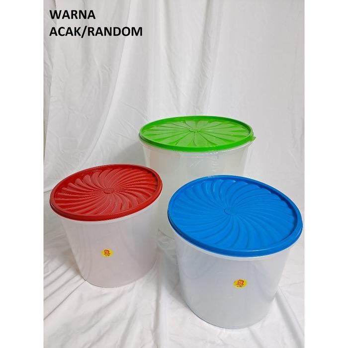 [Cod] Toples Makanan Plastik Sealware 10 Liter / Toples Kerupuk / Toples Peyek / Toples Kue Termurah
