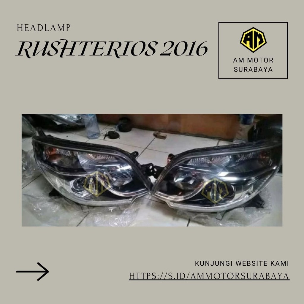Headlamp RUSH / TERIOS 2016