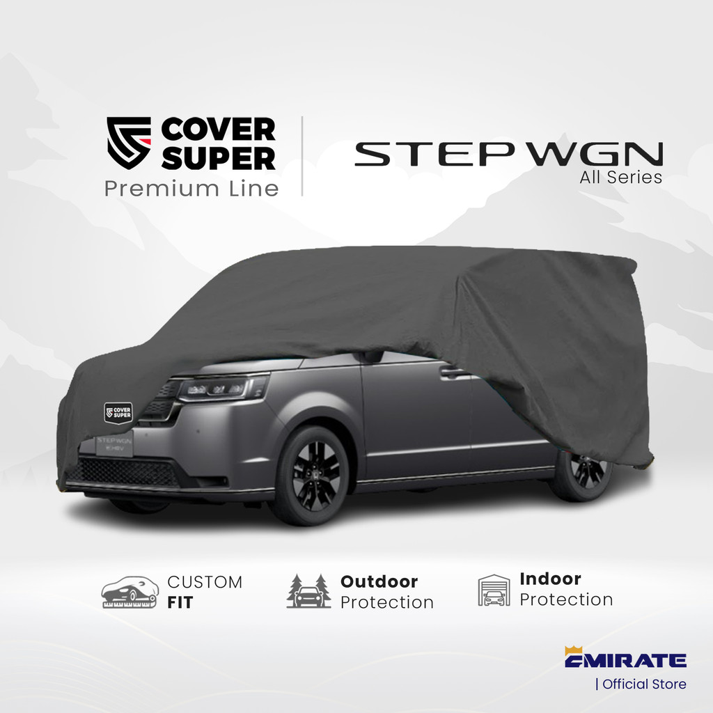 Sarung Mobil / Cover Mobil Honda Stepwgn Polyester Premium Cover Super