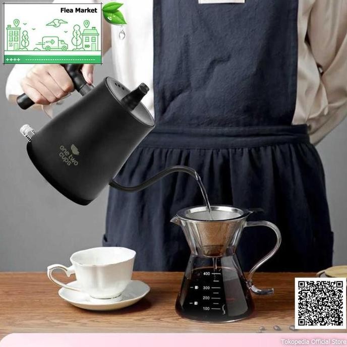 KBX TEKO PEMANAS ELECTRIC KETTLE STAINLESS STEEL 1000W 1 L - HR-462 ORIGINAL DAN TERPERCAYA