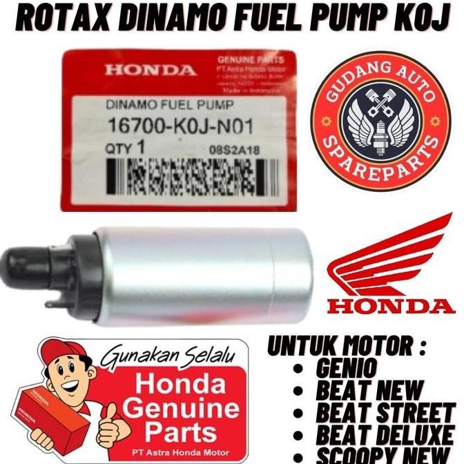 Promo Original AHM Rotax Rotak Dinamo Fuel Pump Honda Genio Beat Scoopy New COD
