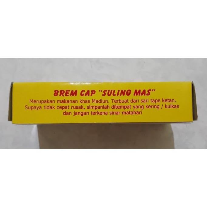 

(Allthebest) BREM Madiun Cap Suling Mas 200 gr - Oleh Oleh Kediri
