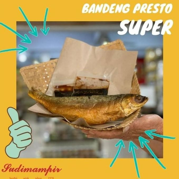 

(Allthebest) Bandeng Presto Sudi Mampir (2 biji) | Oleh Oleh Surabaya / Jawa Timur
