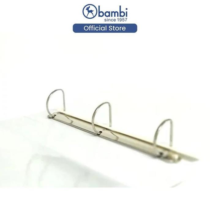 

Promo Bambi Ring Binder A4 3 Ring Type D 25Mm - Warna Warni Size Kecil