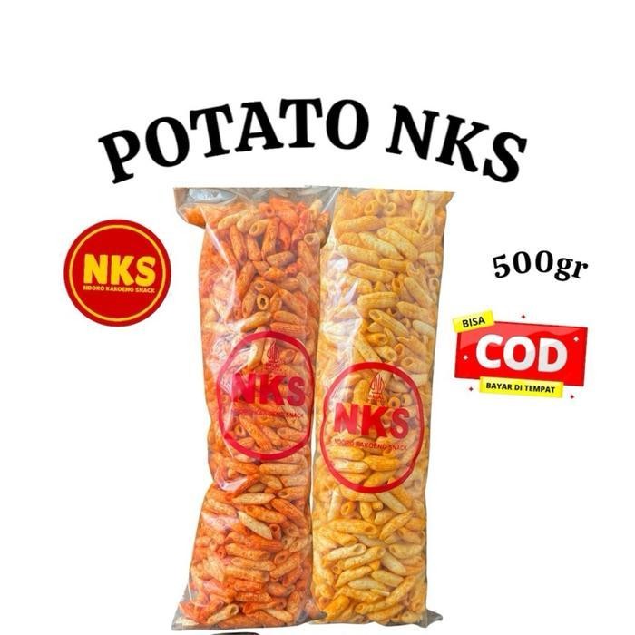 

Ccf Potato Nks Snack Kentang Garing Renyah 500Gr Cemilan Makanan