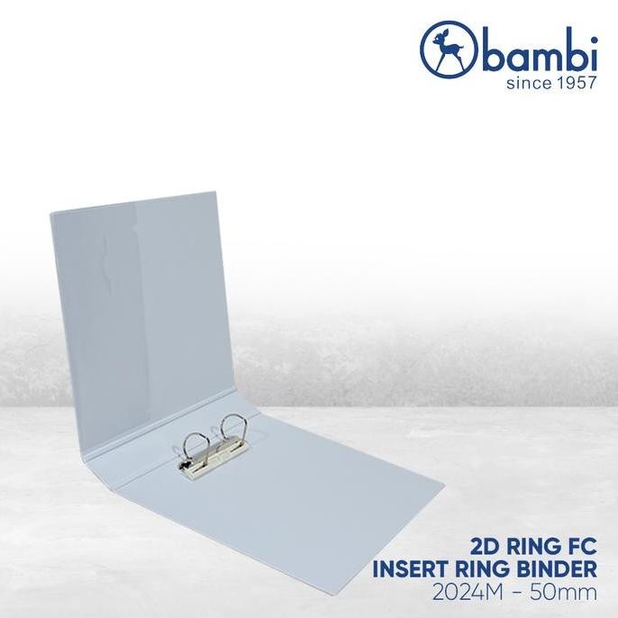 

Promo Bambi Ring Binder Folio 2 Ring Type D 50Mm Jumbo - All Color Original