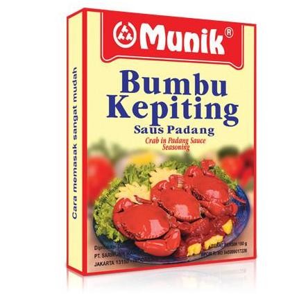 

Promo Bumbu Kepiting Saus Padang Munik 180G - Bumbu Saus Padang Kepiting Pedas