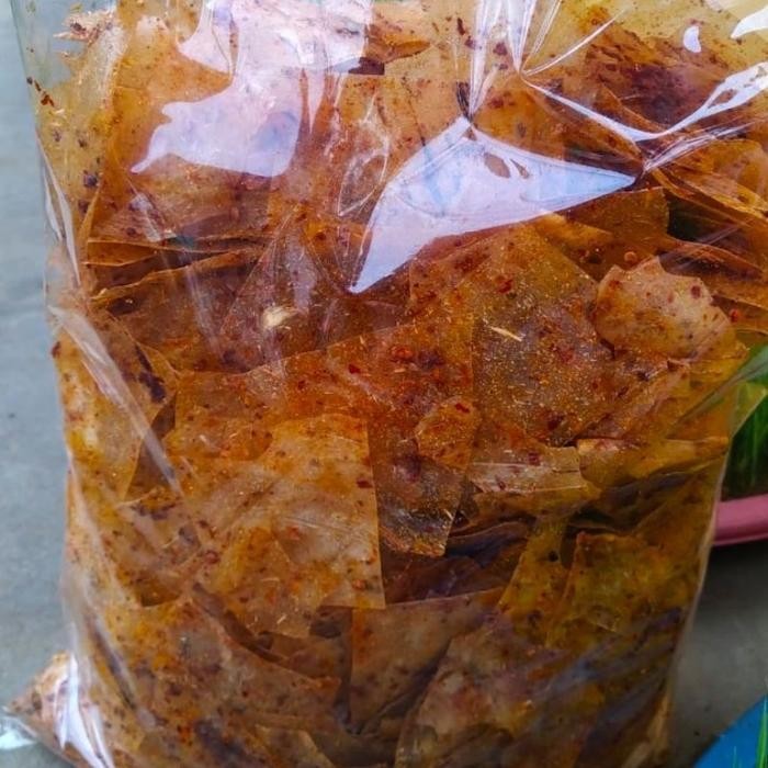 

CCF Kripik Kaca Kemasan 1 kg Bumbu Melimpah Gurih Renyah cemilan basreng Asin Camilan Food Pedas Snack Keripik Kripca