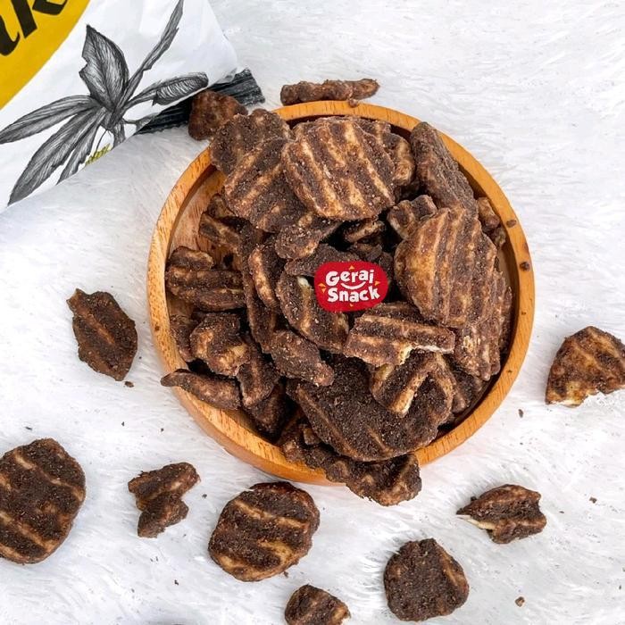 

Ccf Mr Monkey Keripik Pisang Kepok Oleh2 Khas Lampung 140G